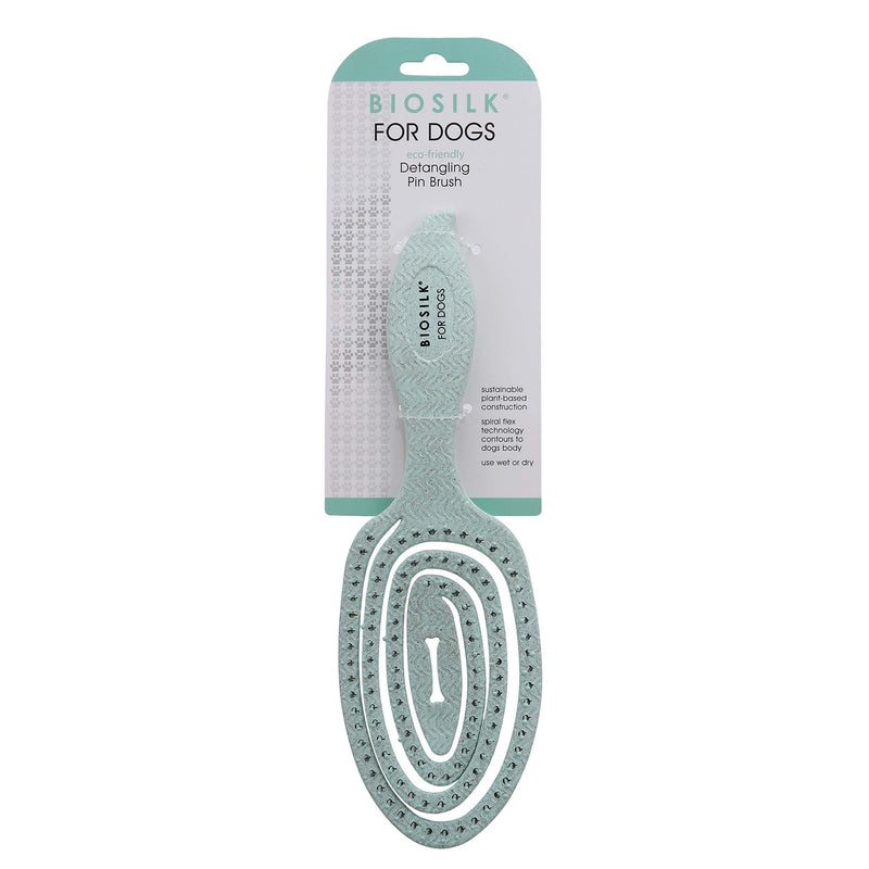 [Australia] - BioSilk for Dogs Eco-Friendly Brushes for Dogs | Dog Brush for Shedding | Pet Brush for Grooming Detangling Pin Brush 