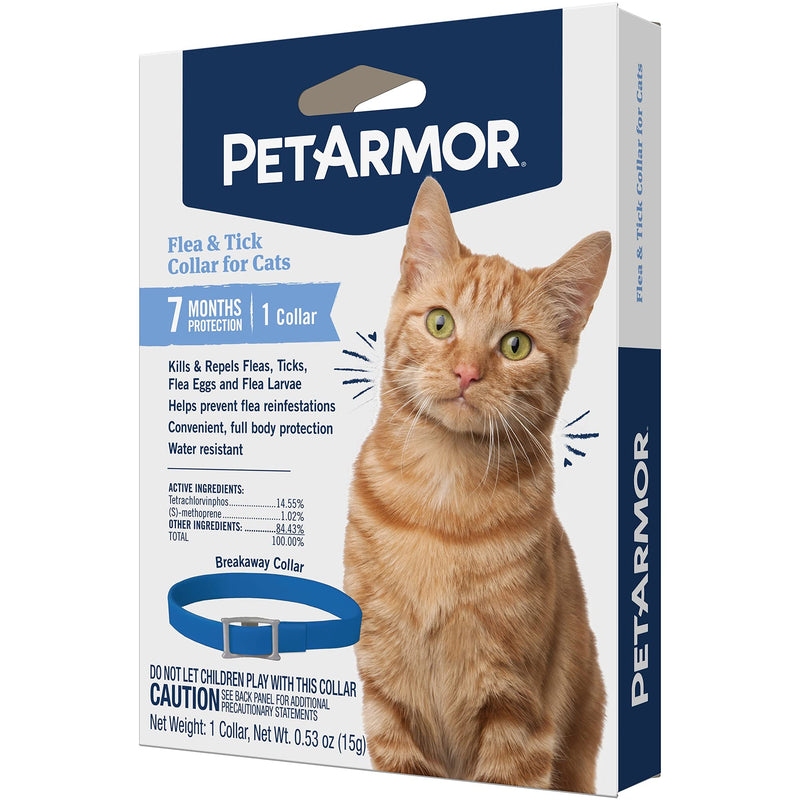 PetArmor Flea and Tick Collar for Cats, 1 Count - PawsPlanet Australia