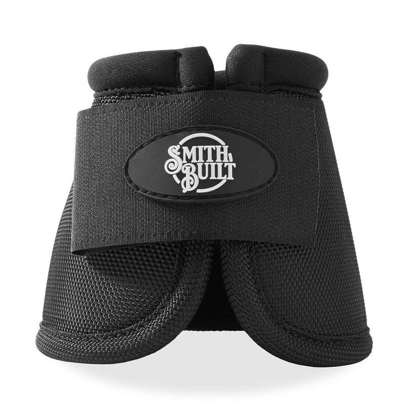 SmithBuilt Equine Hoof Overreach No Turn Ballistic Bell Boots for Horses, Black Medium - PawsPlanet Australia