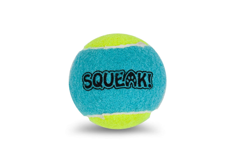 SPORTSPET Squeak Tennis Balls for Dogs - Extra Bouncy - Non Toxic - Durable - Long Lasting - Floats (12 pack) - PawsPlanet Australia