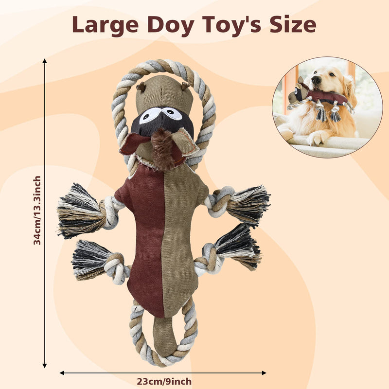 IOKHEIRA Dog Toys,Squeaky Dog Toys for Large Dogs,Stuffed Dog Toys,Large Dog Toys,Dog Chew Toys for Puppy,Small,Middle and Big Dogs - PawsPlanet Australia