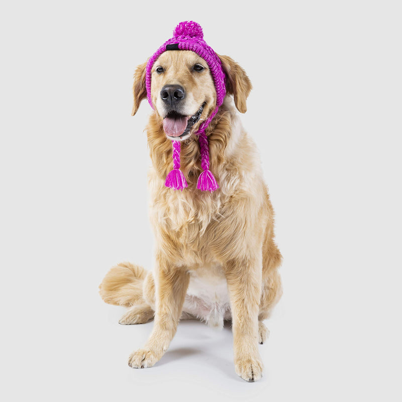 [Australia] - Canada Pooch Polar Pom Pom Dog Hat M Pink 