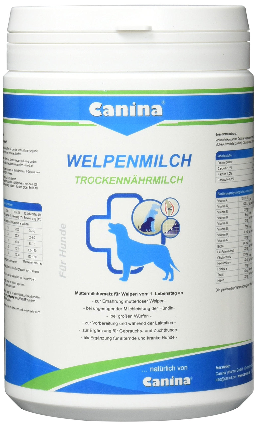 Canina puppy milk (1 x 0.45 kg) 450 g (pack of 1) - PawsPlanet Australia