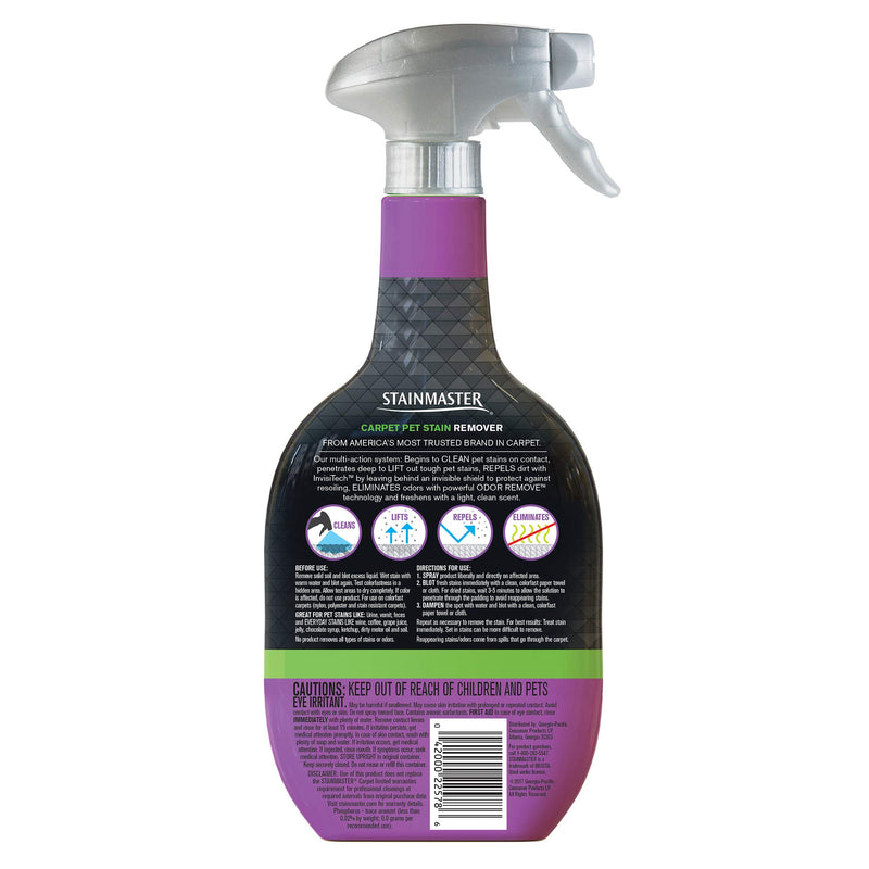 [Australia] - Stainmaster Carpet Pet Stain Remover, 22 fl oz 