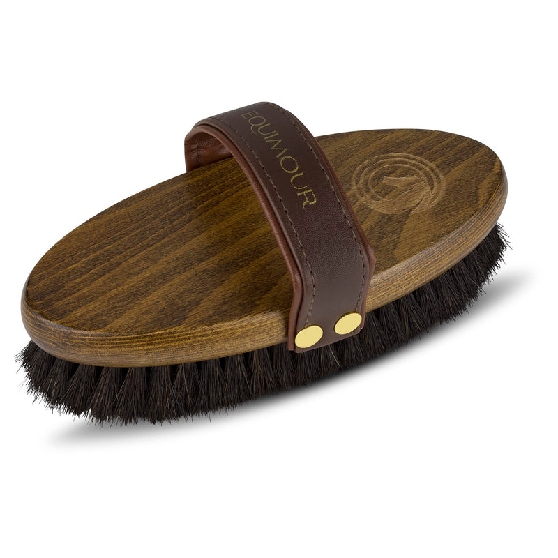 Equimour horsehair brush brush "TORI" | Horse brush | Wooden brush | Grooming | Horse Accessories | Grooming supplies for horses - PawsPlanet Australia
