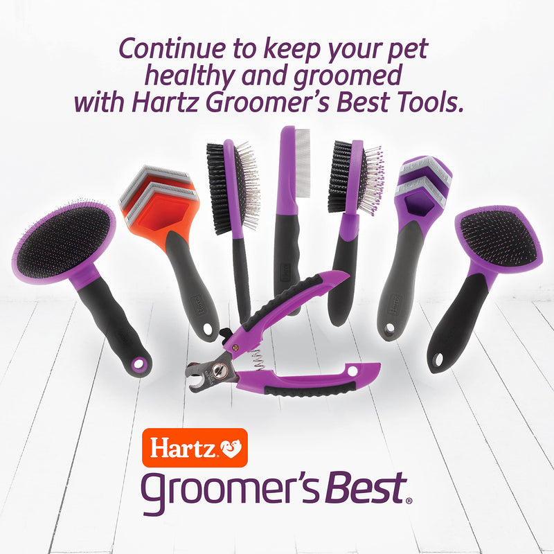 Hartz Groomer's Best Flea Comb for Dogs and Cats and Comb Bundle with Nature's Shield or Groomers Best Professional Shampoo - PawsPlanet Australia