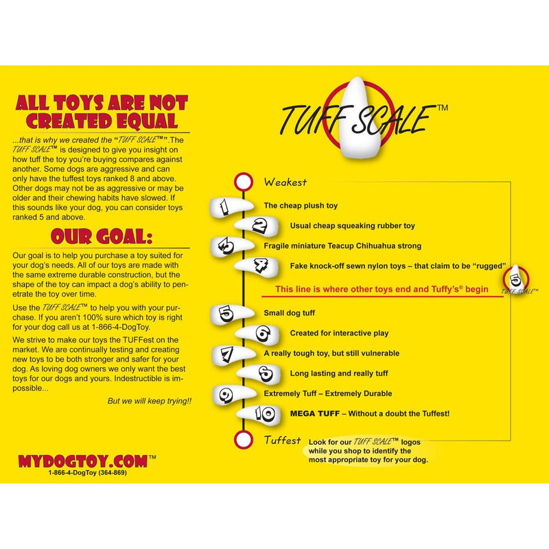 [Australia] - TUFFY - World's Tuffest Soft Dog Toy - Ocean Larry Lobster -Squeakers - Multiple Layers. Made Durable, Strong & Tough. Interactive Play (Tug, Toss & Fetch). Machine Washable & Floats. Regular 