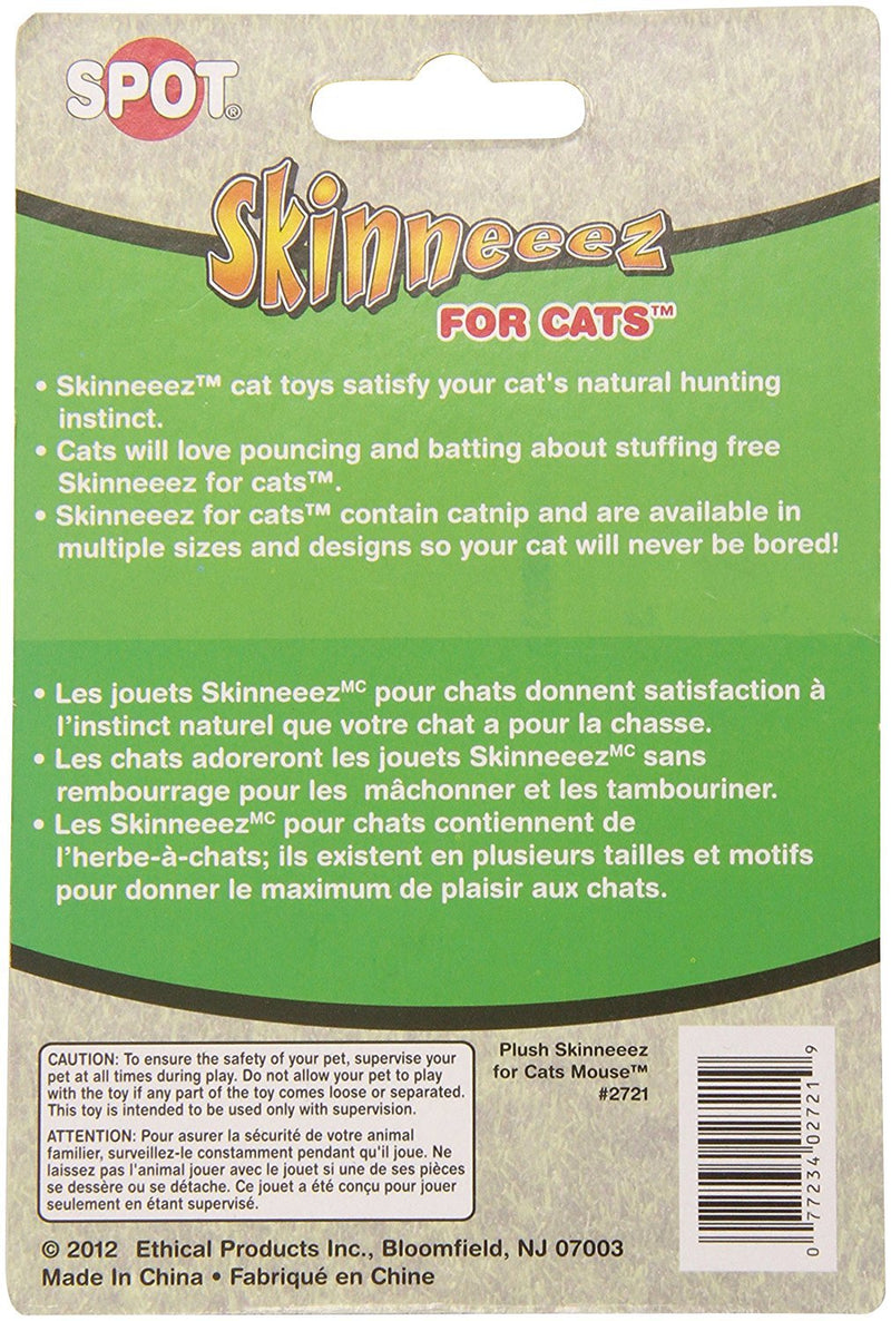 [Australia] - Ethical Pet Skinneeez Mouse Cat Toy [Set of 3] 