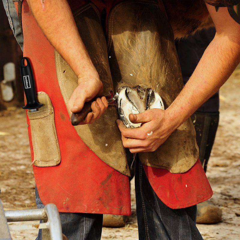 Antidious Hoof Knife Sharpener, 5 inch Farrier Tool Honing Rod with Diamond Coated to Keep Hoof Knives and Cutting Instruments Sharp - PawsPlanet Australia