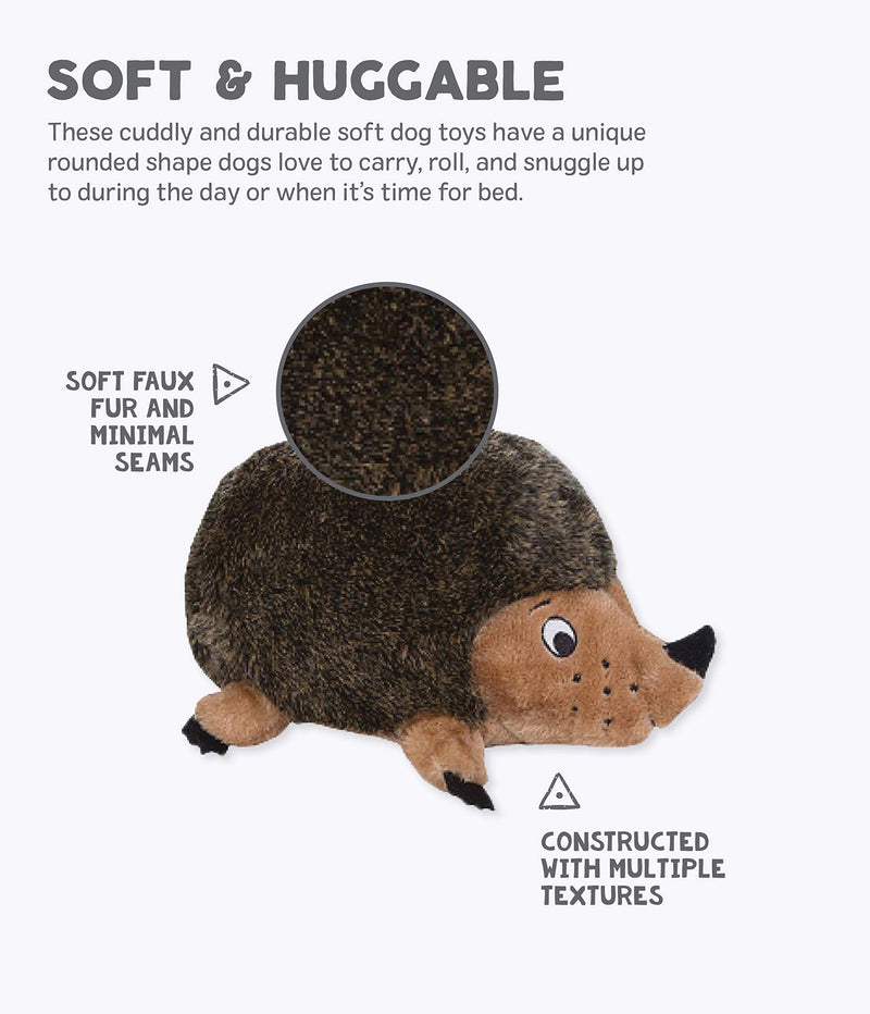 [Australia] - Outward Hound Hedgehogz Squeaky Dog Toy – Cuddly Soft Toy for Dogs - Durable Plush Fluffy Toy for Awesome Pets Large 