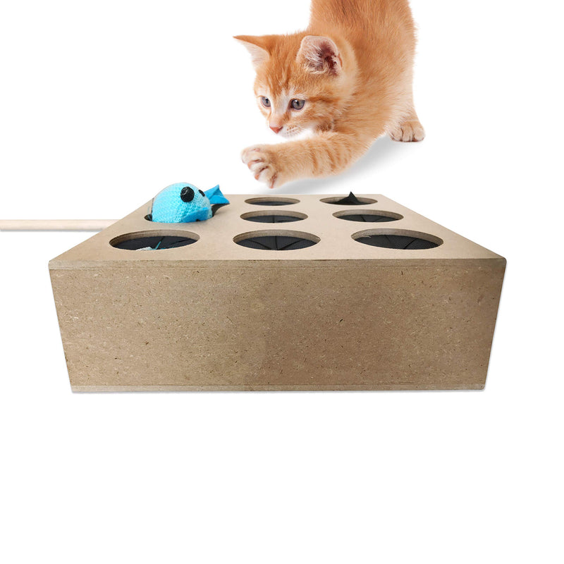 [Australia] - Hugs Pet Products Whack-A-Mouse Cat Toy 