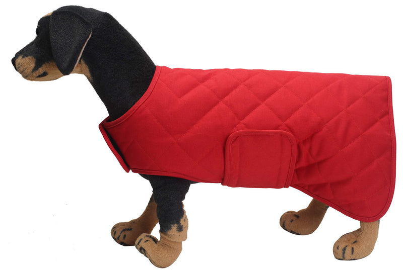 Geyecete Martin Warm Thermal Coat,Dog Winter Coat, Outdoor Dog Apparel with Adjustable Bands,Cotton Canvas for dogs-Red-XXL XXL Red - PawsPlanet Australia