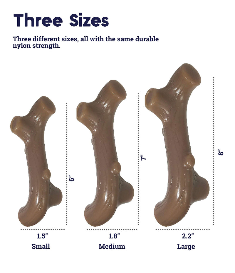 [Australia] - Petstages Liver Branch Stick Nylon Dog Chew Toy, Small 