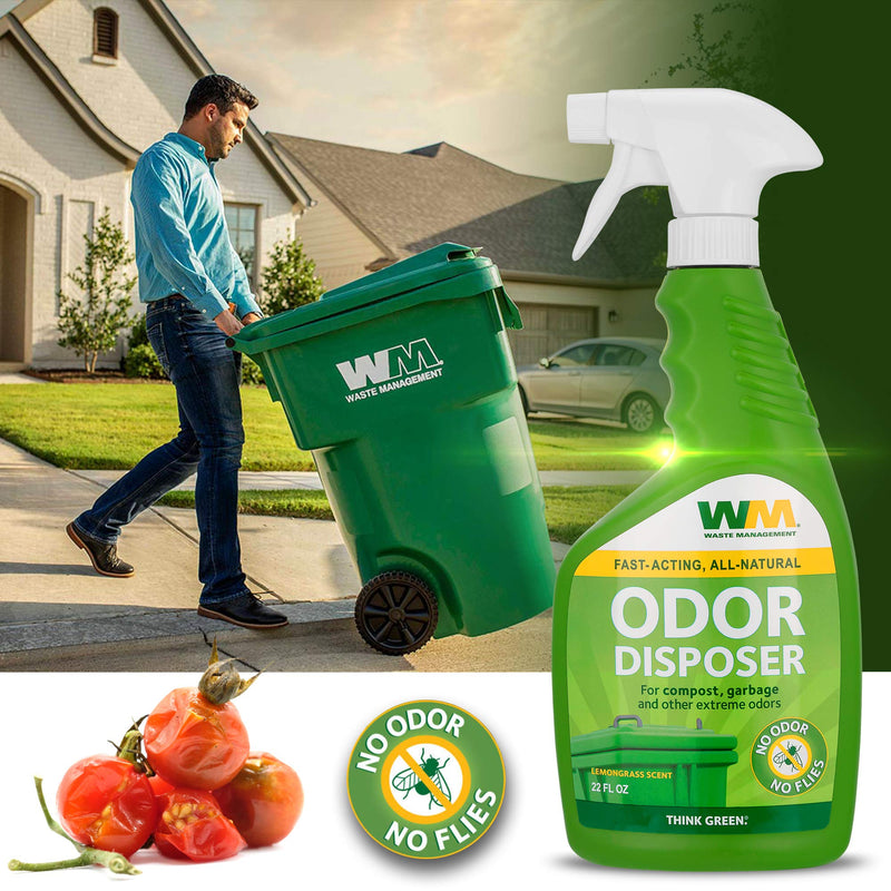 [Australia] - Waste Management Odor Disposer, All-Natural Bio-Degradable Spray, 22 oz 