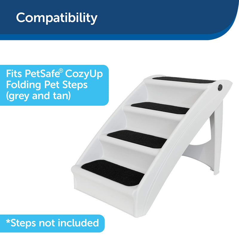 PetSafe Replacement Fabric Covers for CozyUp Folding Pet Steps, Black - PawsPlanet Australia