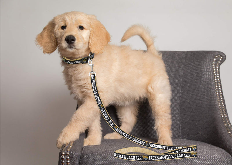 [Australia] - Pets First NFL Sports Dog Pet Leash, Available in Various Teams and Sizes Jacksonville Jaguars Medium 