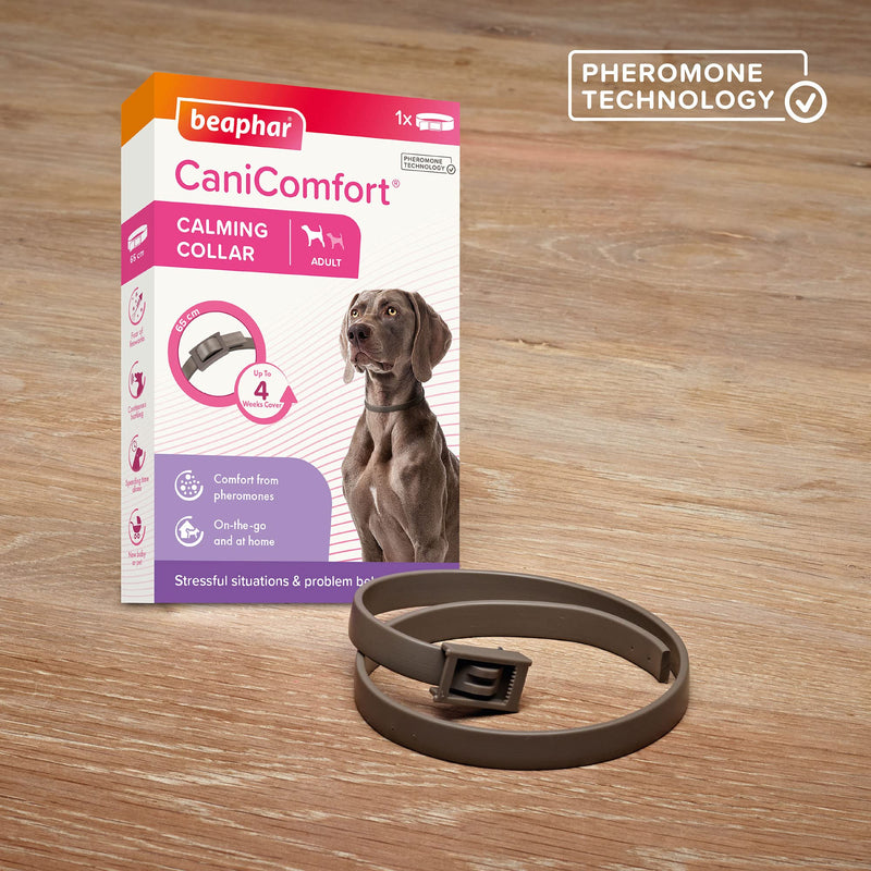 Beaphar CaniComfort Calming Collar, Adult 65 cm Adult Calming collar - PawsPlanet Australia