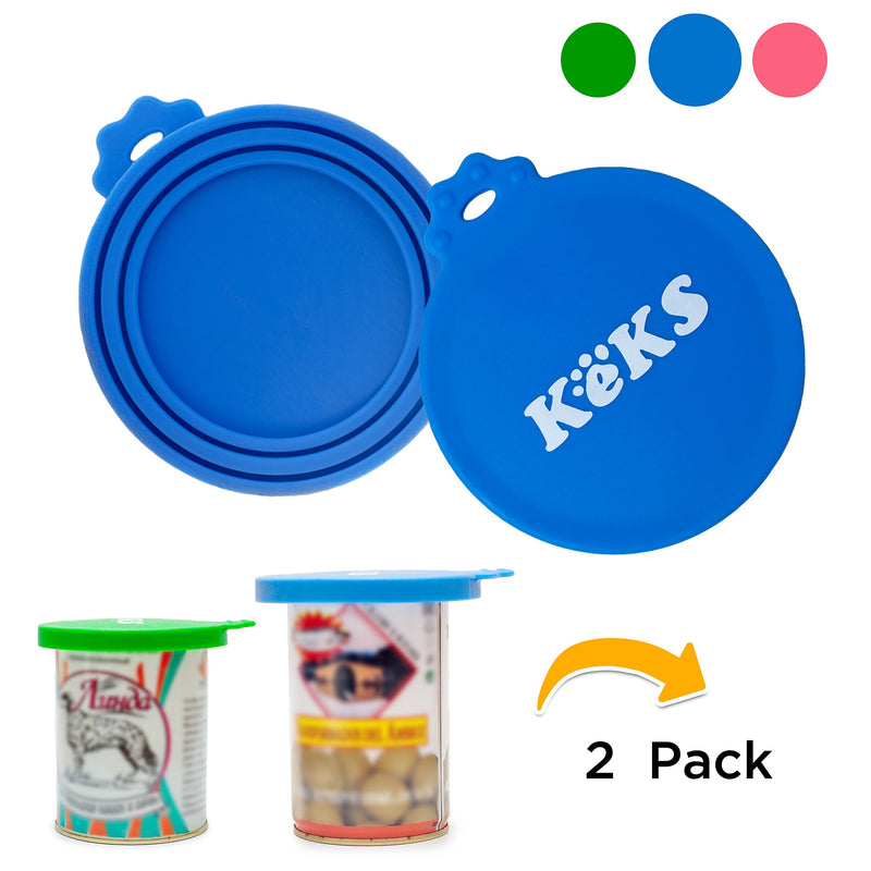 [Australia] - Cat Bowls - Cat Food Set of Silicone Cat Feeder Stand & Pets Food Can Cover - Cat Food Bowl Set - Cat Dish Set - Kitten Food Bowl - Cat Feeding Bowls - Cat Water Bowl Blue 