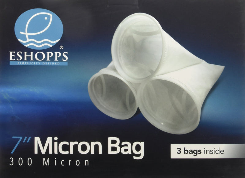 [Australia] - Eshopps 7" 300-Micron Filter Bags 7 inch 