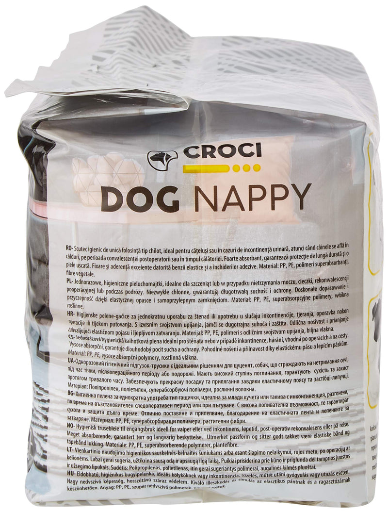 Croci Dog Nappy, Small, Pack of 14 - PawsPlanet Australia