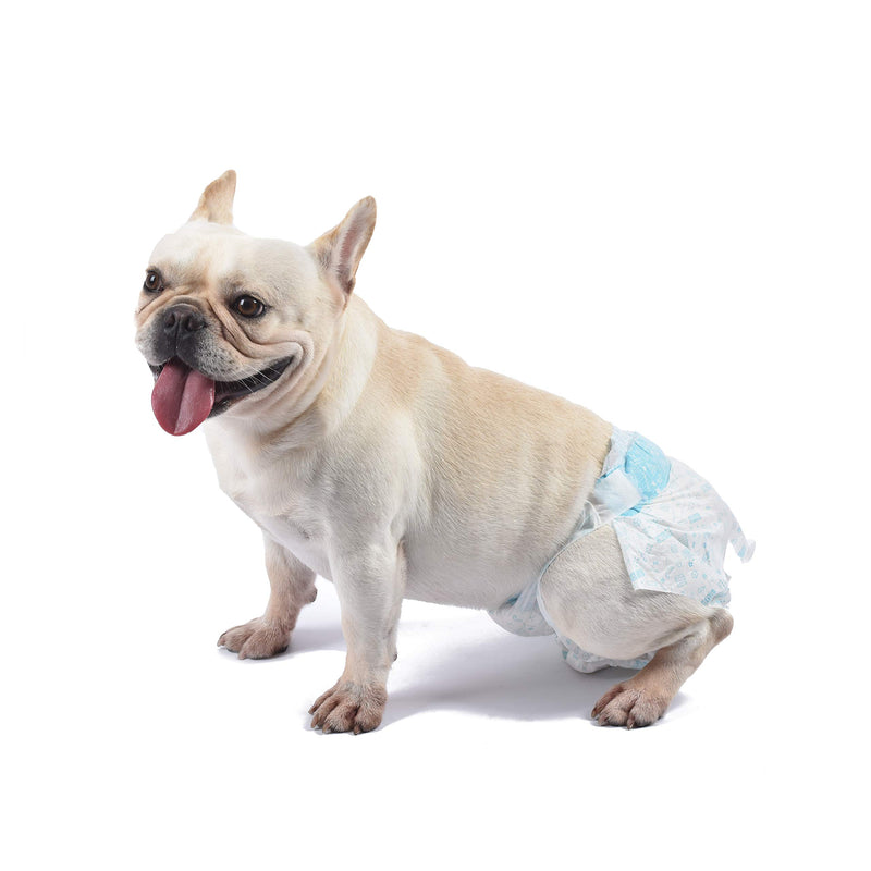 [Australia] - Wags & Wiggles Female Dog Diapers and Male Dog Wraps | Disposable Female Dog Diapers and Disposable Male Dog Wraps | Super Absorbent Dog Diapers Available in a Variety of Sizes Small 