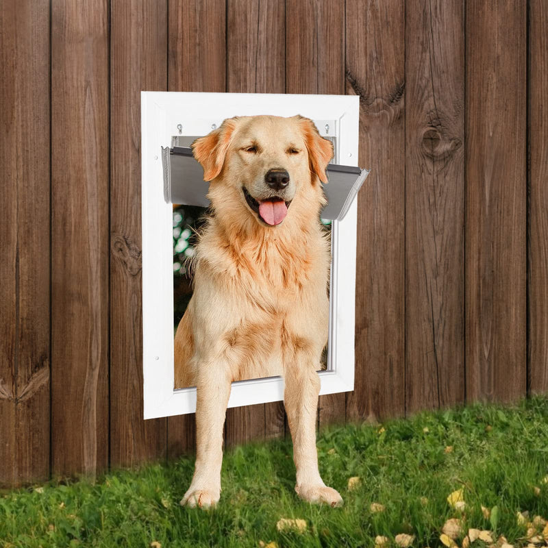 Large Replacement Dog Door Flap Compatible with PetSafe Freedom Doggie Doors (PAC11-11039) - 10 1/8" x 16 7/8", Durable Weather-Proof Materials, Easy to Replace Doggie Door Flap - PawsPlanet Australia