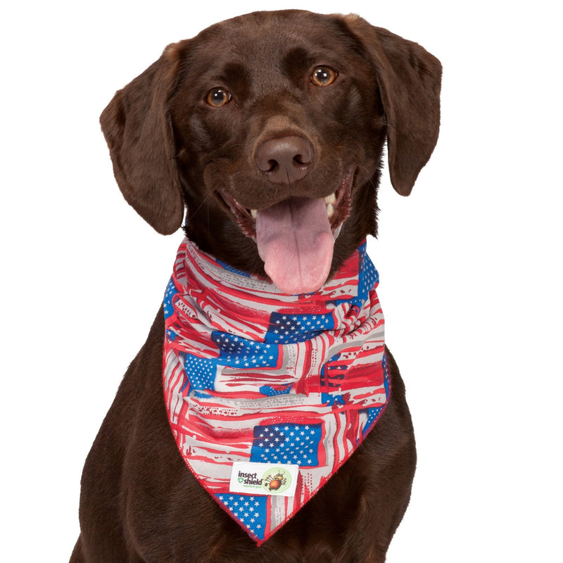 Insect Shield Patriotic Bandana - PawsPlanet Australia