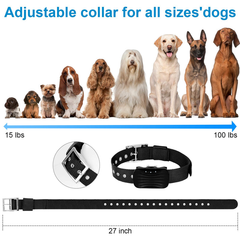 ARKTEK Shock Collar for Dog with Remote, Dog Training Collar, 3 Adjustable Training Modes, Beep, Vibration and Shock, Rechargeable Waterproof Training Collar, Up to 1000Ft Range - PawsPlanet Australia