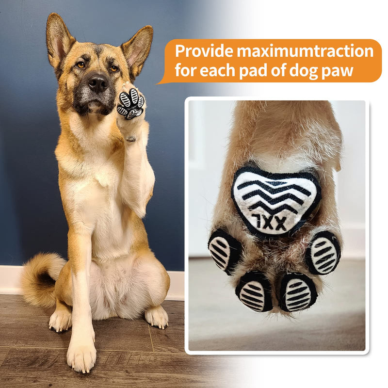 Roilpet Dog Slip Stopper Pads- Provide Your Dogs with Anti-Slip Traction from Slipping on Slippery Floors, Especially for Senior Dog for Indoors Wear 12 sets 48 pads S (1-5/8"x1-3/8", 4-10 lbs) - PawsPlanet Australia