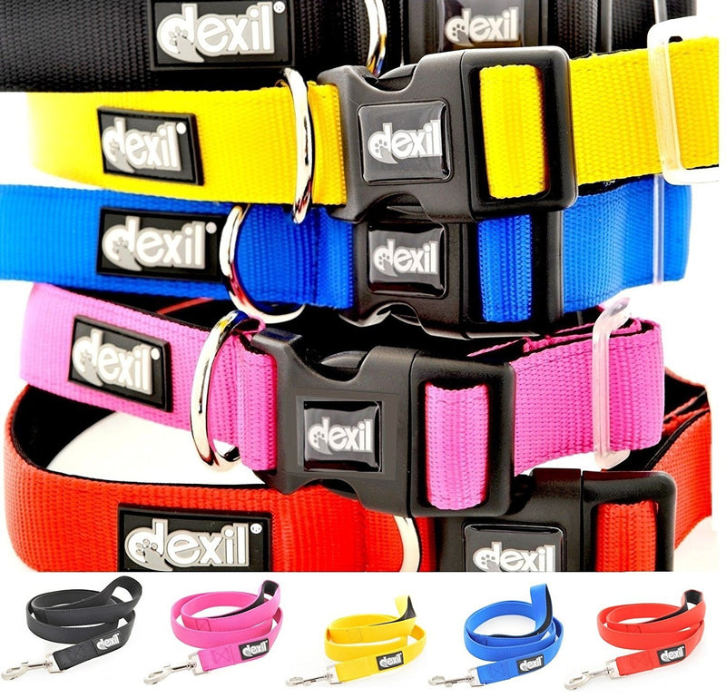 CAUTION (Do Not Approach) Red Colour Coded S-M L-XL Dog Collars PREVENTS Accidents By Warning Others Of Your Dog In Advance (L-XL) Large-X Large Collar - PawsPlanet Australia