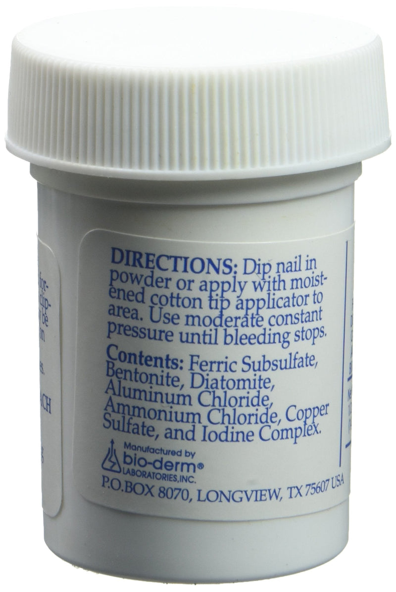 Bio-Groom DBB53005 Sure Clot Syptic Powder, 14gm 1/2 Ounce - PawsPlanet Australia