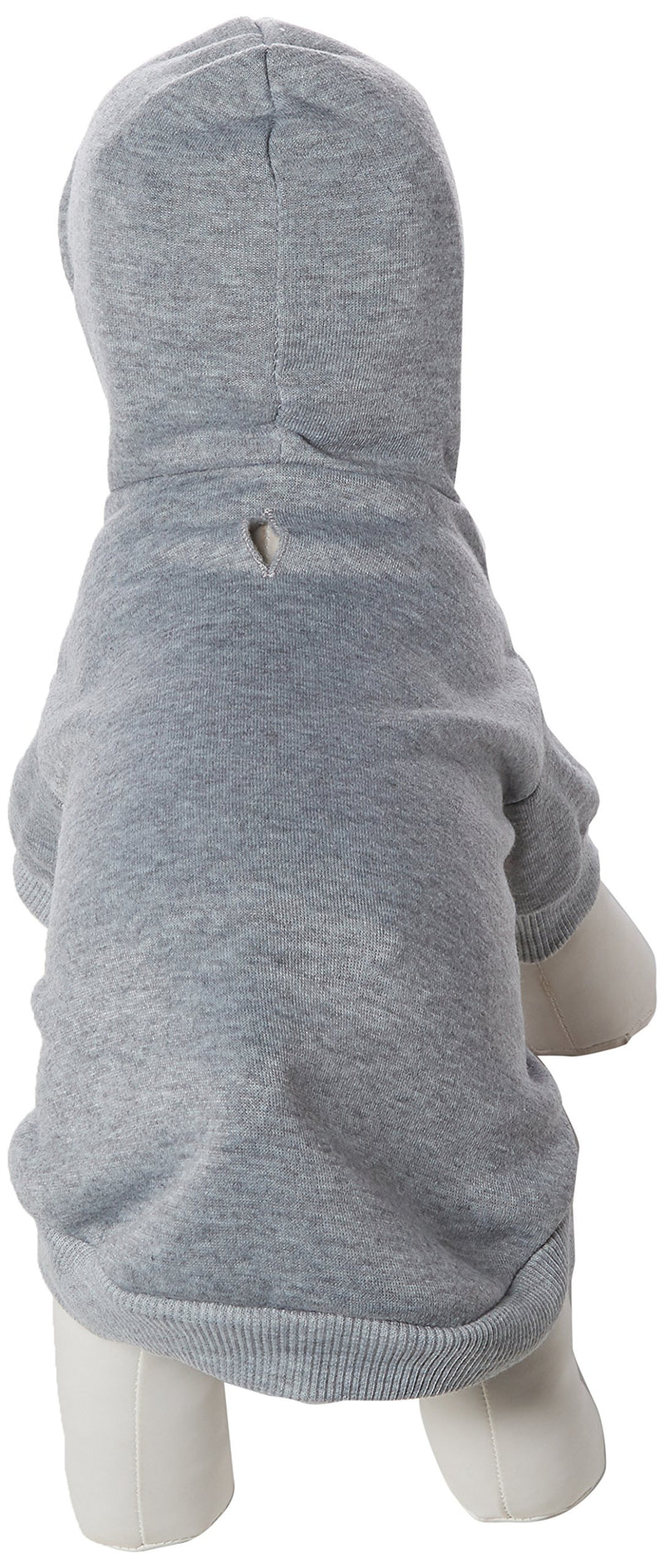 Mirage Pet Products 12-Inch Blank Hoodies, Medium, Grey - PawsPlanet Australia