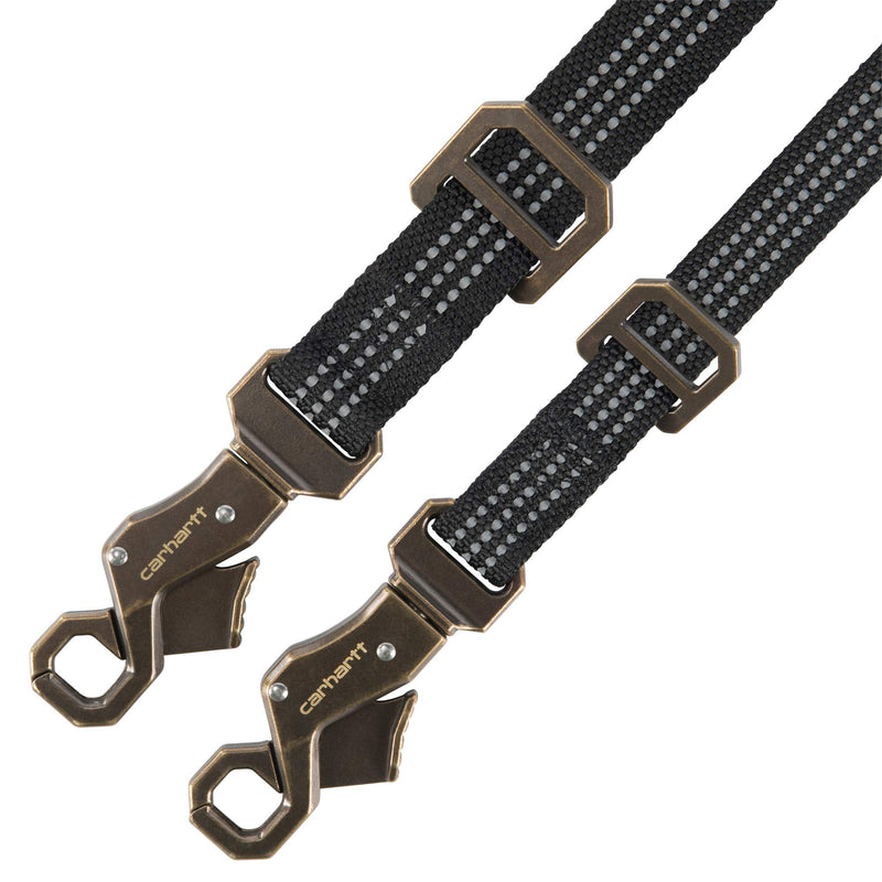 Carhartt Pet Durable Webbing Leashes for Dogs, Reflective Stitching for Visibility Small Black (Nylon Webbing) - PawsPlanet Australia