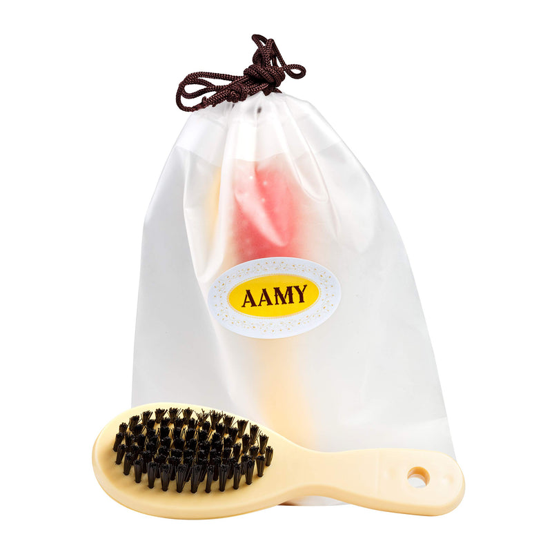 [Australia] - AAMY Best Double Sided Dog and Cat Bristle Puppy Fur Grooming Kit Long Haired Short Hair Care Pin Brush Shedding Combs for Pet Cleaning 