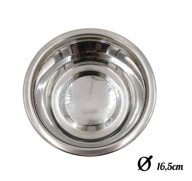 Aimé Stainless Steel Bowl for Dogs, 16.5 cm, 0.09 kg - PawsPlanet Australia