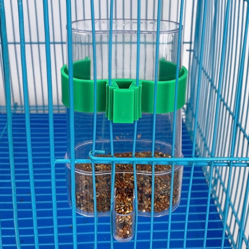 2 PCS Automatic Bird Water Dispenser Parrot Bird Water Feeder Bottles Bird Drinker Seed Food Container Parakeet Cage Accessories for Parakeet Budgies Cockatiel Lovebird Small Birds Canary Finch - PawsPlanet Australia