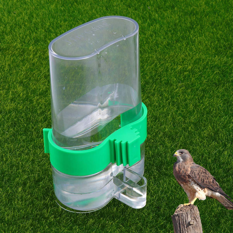 POPETPOP Water Feeders for Birds - 2 Pack Bird Water Dispenser, Automatic Bird Feeder for Parrot Parakeet Cockatiel - PawsPlanet Australia