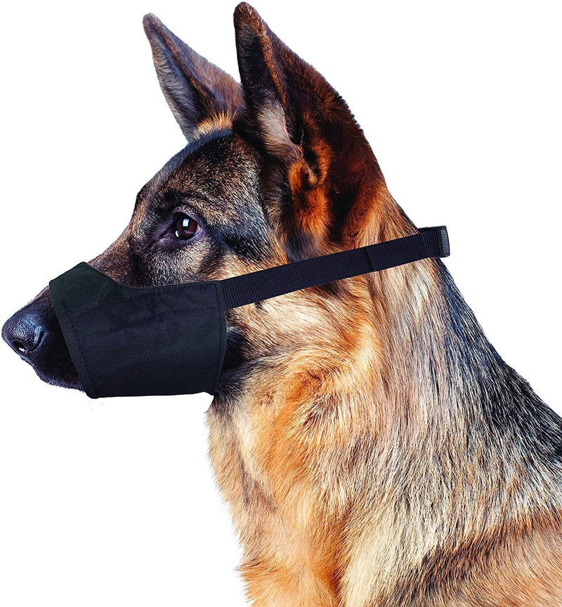 [Australia] - Four Paws Quick Fit Dog Muzzle, Black 2 - 