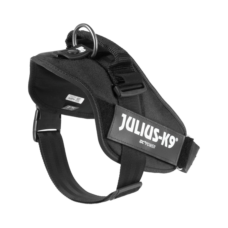 Julius-K9, 16IDC-P-2, IDC Powerharness, dog harness, Size: 2, Black XL/2 - PawsPlanet Australia