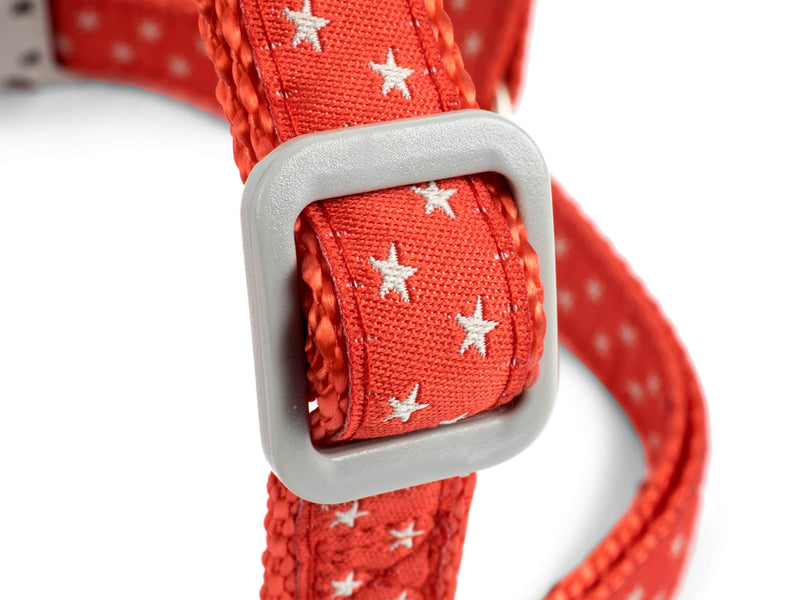 Petface (Little Petface) Puppy Dog Harness, Small, Grey Stars - PawsPlanet Australia