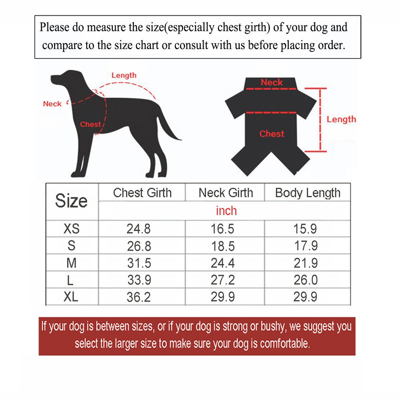 U only you Dog Coats Technical Jacket Sport Parka Outdoor Coat,Waterproof Windproof Fleece Lined Dog Coat Outdoor Clothing with Reflective Stripes,Sport Coat for Large Dogs X-Large Red - PawsPlanet Australia