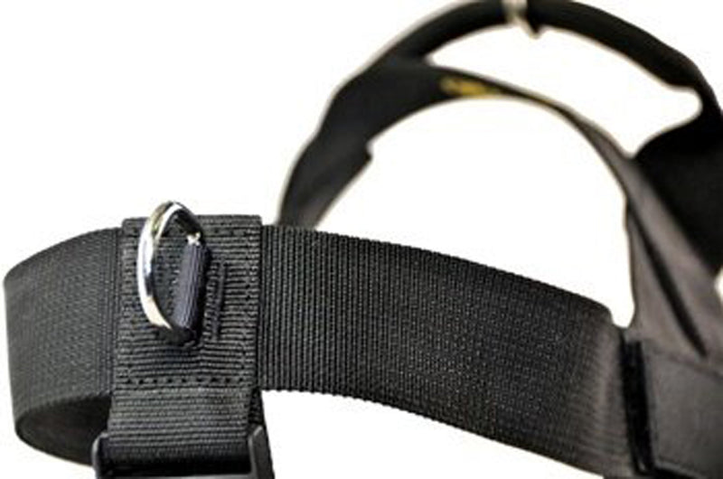 [Australia] - Dean & Tyler DT Universal No Pull Dog Harness with Adjustable Straps, Black Large 