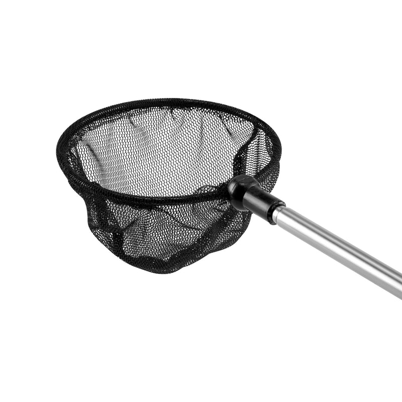 Mangsen Aquarium Fish Net with Extendable Stainless Steel Long Handle Fine Mesh Net for Fish Tank 3.5 inch - PawsPlanet Australia