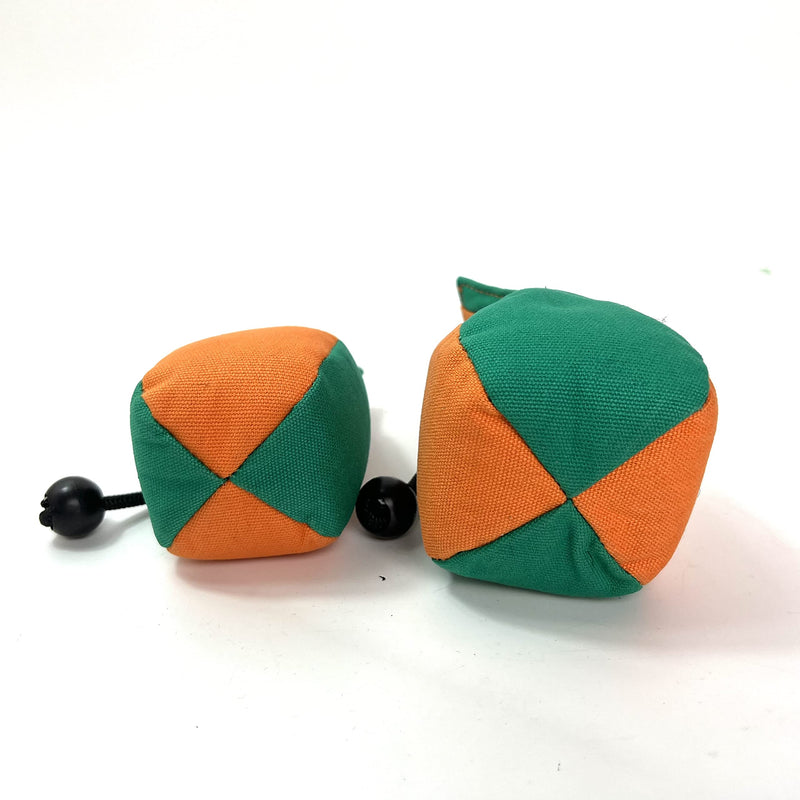 Chameleon Gun Dog Training Dummy Toy - Orange & Green (100g) 100g - PawsPlanet Australia