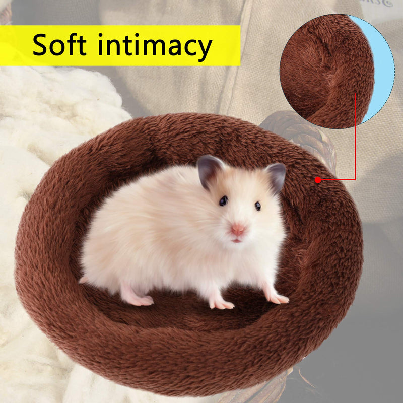 Guinea Pig Beds, Hamster Bed Hedgehog Bed for Hamster/Hedgehog/Squirrel/Tortoise/Lizard and Other Small Animal (Coffee) Coffee - PawsPlanet Australia