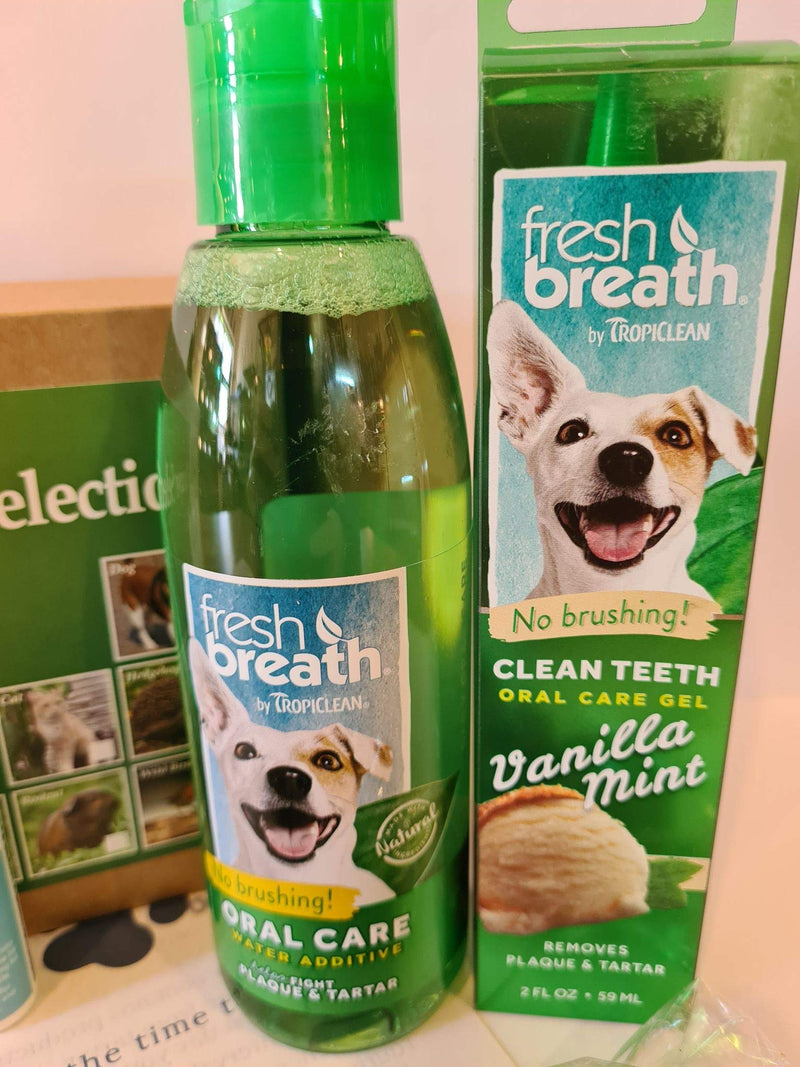 Dog Dental Care Hamper Toothbrush and Tooth Gel - PawsPlanet Australia
