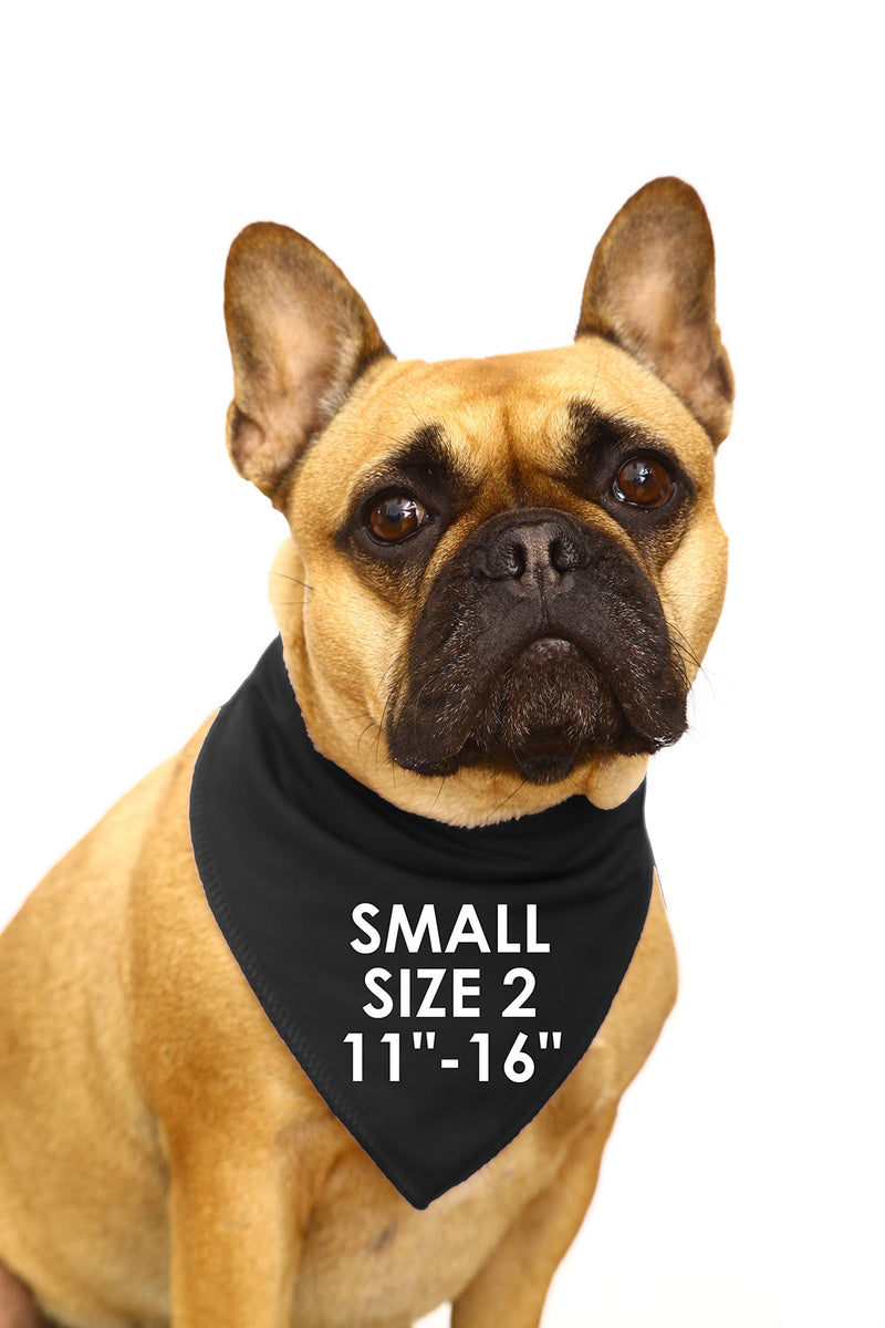 Spoilt Rotten Blue Tartan Dog Bandana (Small/Medium Dog Fits Size 12" to 16" Neck) - PawsPlanet Australia