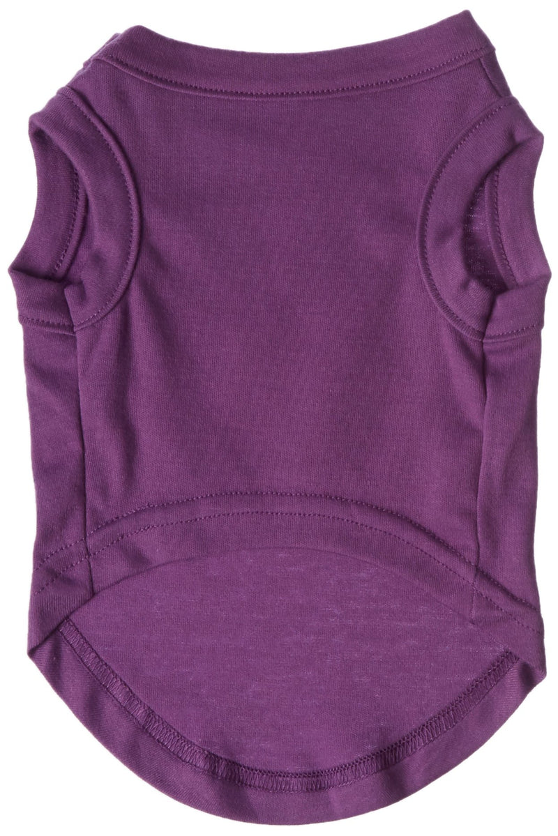[Australia] - Mirage Pet Products Argyle Paw Green Screen Print Shirt Purple Med (12) 