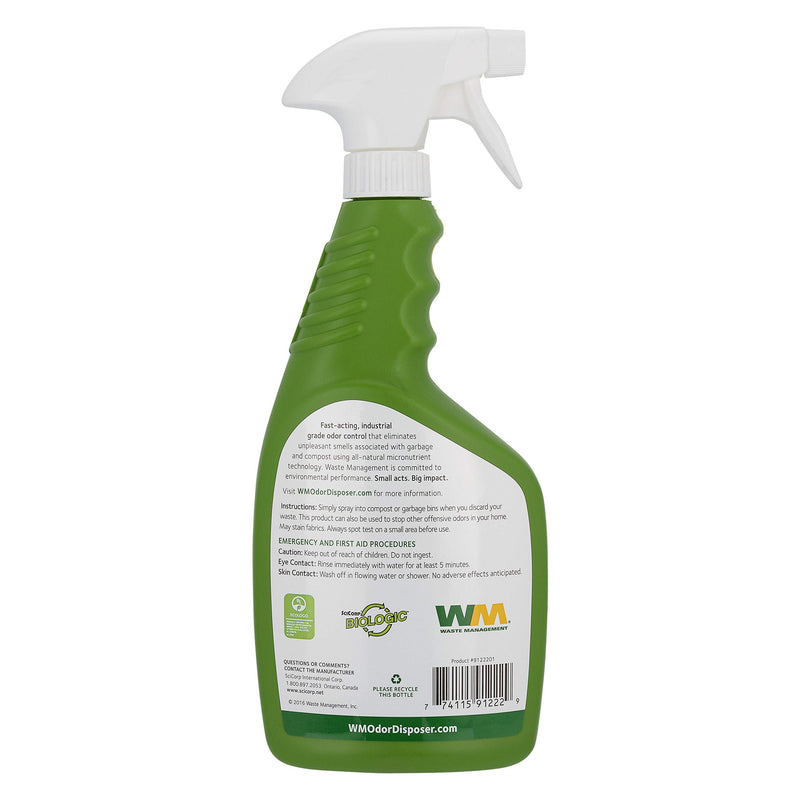 [Australia] - Waste Management Odor Disposer, All-Natural Bio-Degradable Spray, 22 oz 