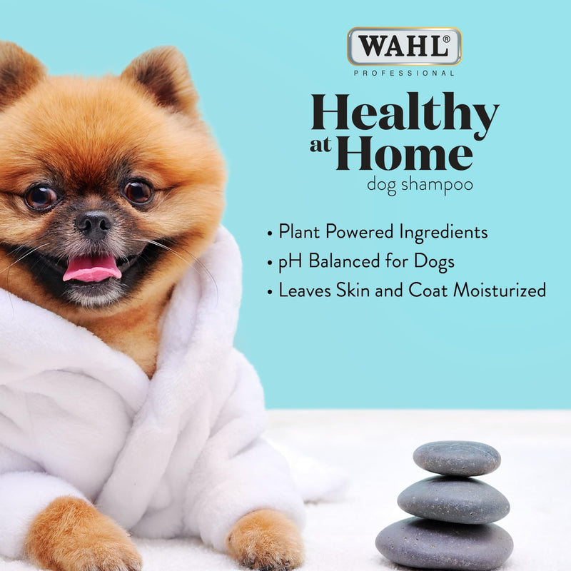Wahl Professional Animal Healthy at Home Dog Shampoo - Plant Powered Grooming Shampoo - All-in-One - PawsPlanet Australia